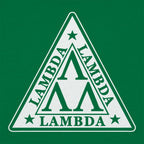 Lambda Lambda Lambda Nerd Fraternity Triangle Crest