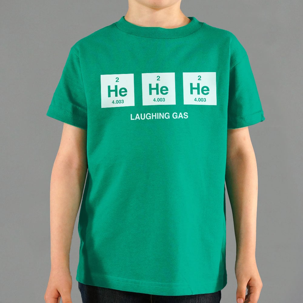 Laughing Gas He He He Helium Periodic Table Pun
