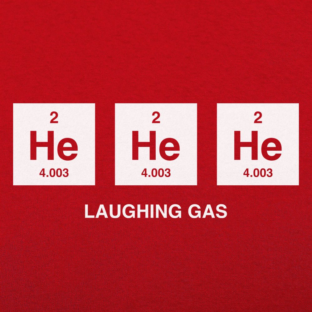 Laughing Gas He He He Helium Periodic Table Pun