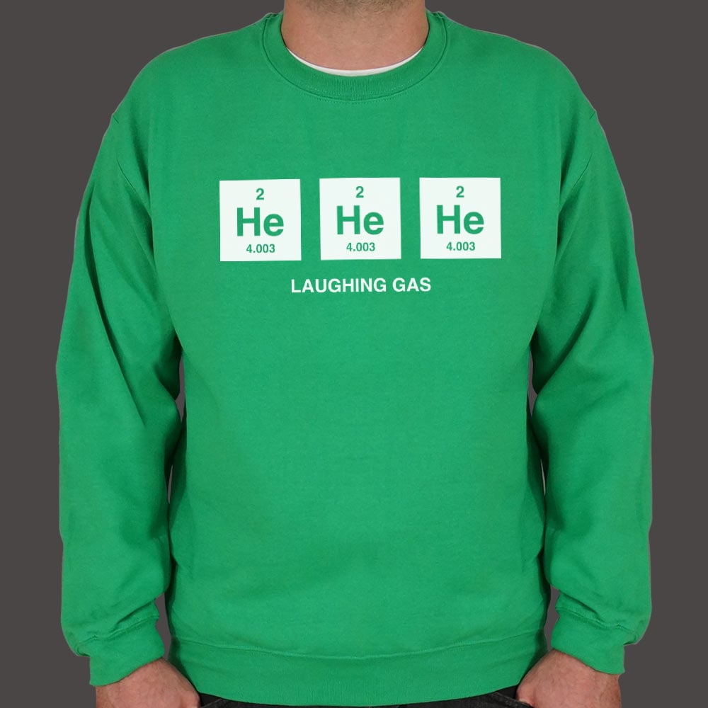 Laughing Gas He He He Helium Periodic Table Pun