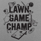 Lawn Game Champ with Cornhole. Horseshoes. and Bocce