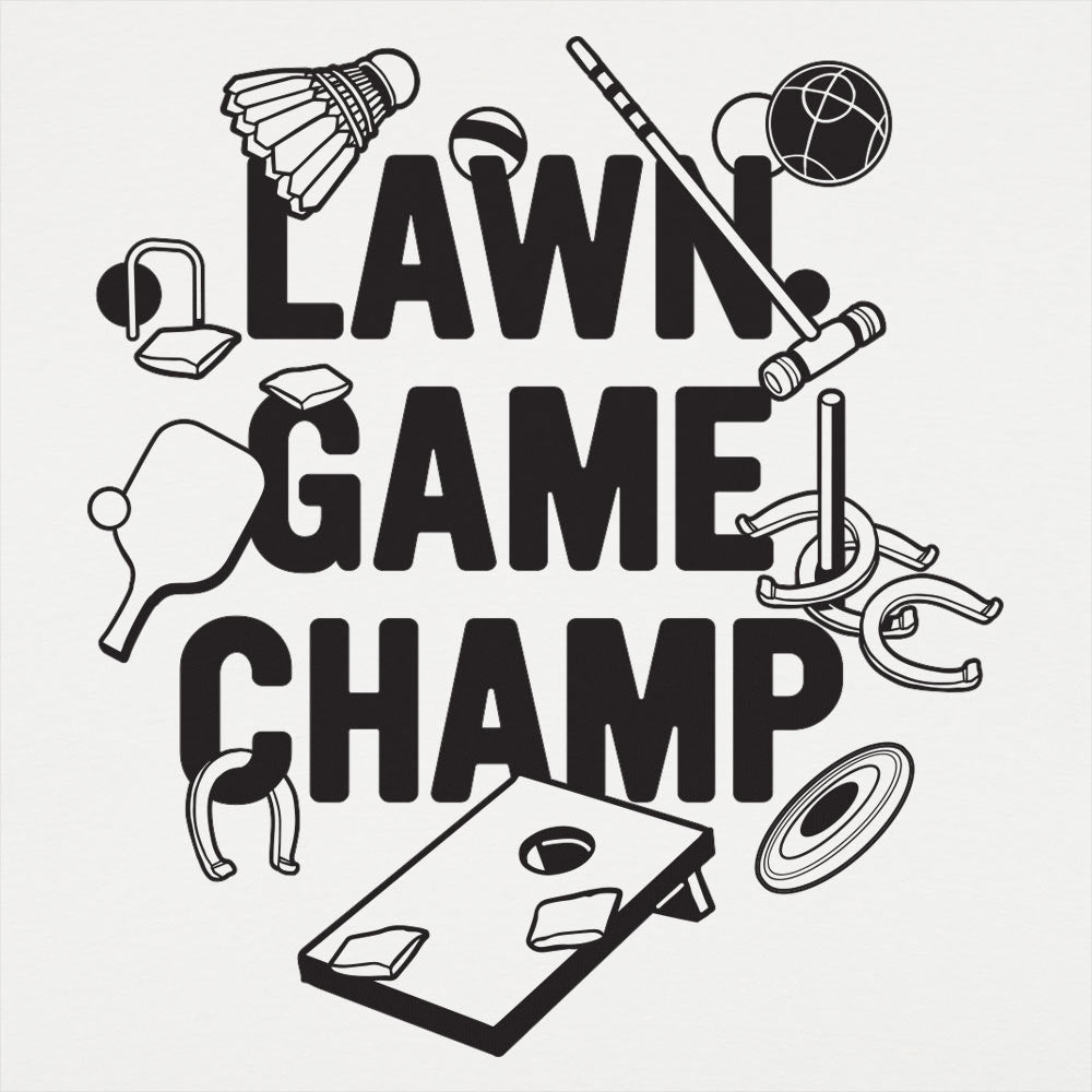 Lawn Game Champ with Cornhole. Horseshoes. and Bocce