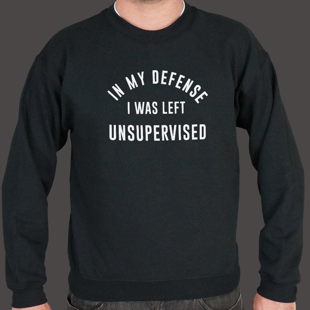 In My Defense I Was Left Unsupervised