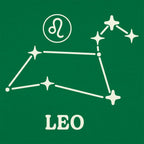 Leo Constellation Zodiac Sign Star Map