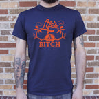 Life's A Bitch Tropical Beach Sunset Design