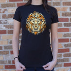 Lion Spirit Bold Tribal Lion Face