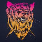 Lion-el Rich-eyes Neon Lion Wearing Sunglasses