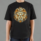 Lion Spirit Bold Tribal Lion Face