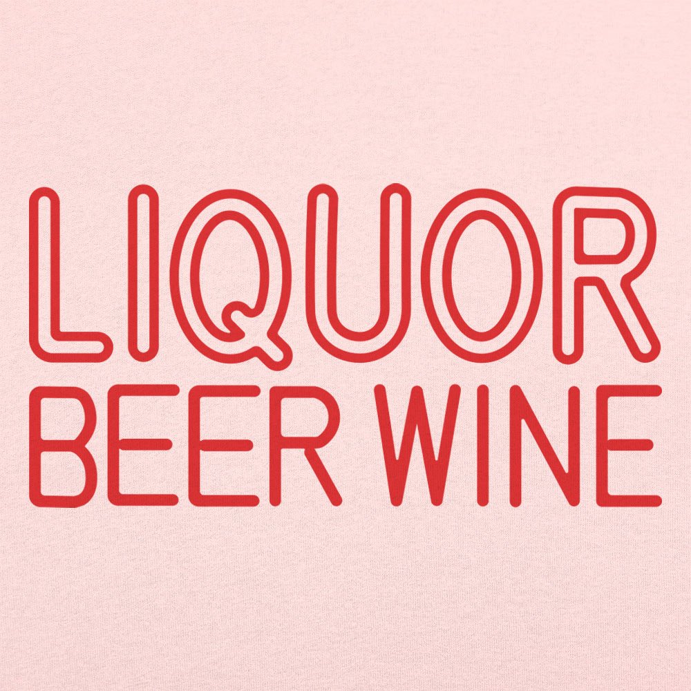 Liquor Beer Wine Neon Bar Sign