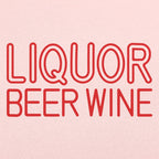 Liquor Beer Wine Neon Bar Sign
