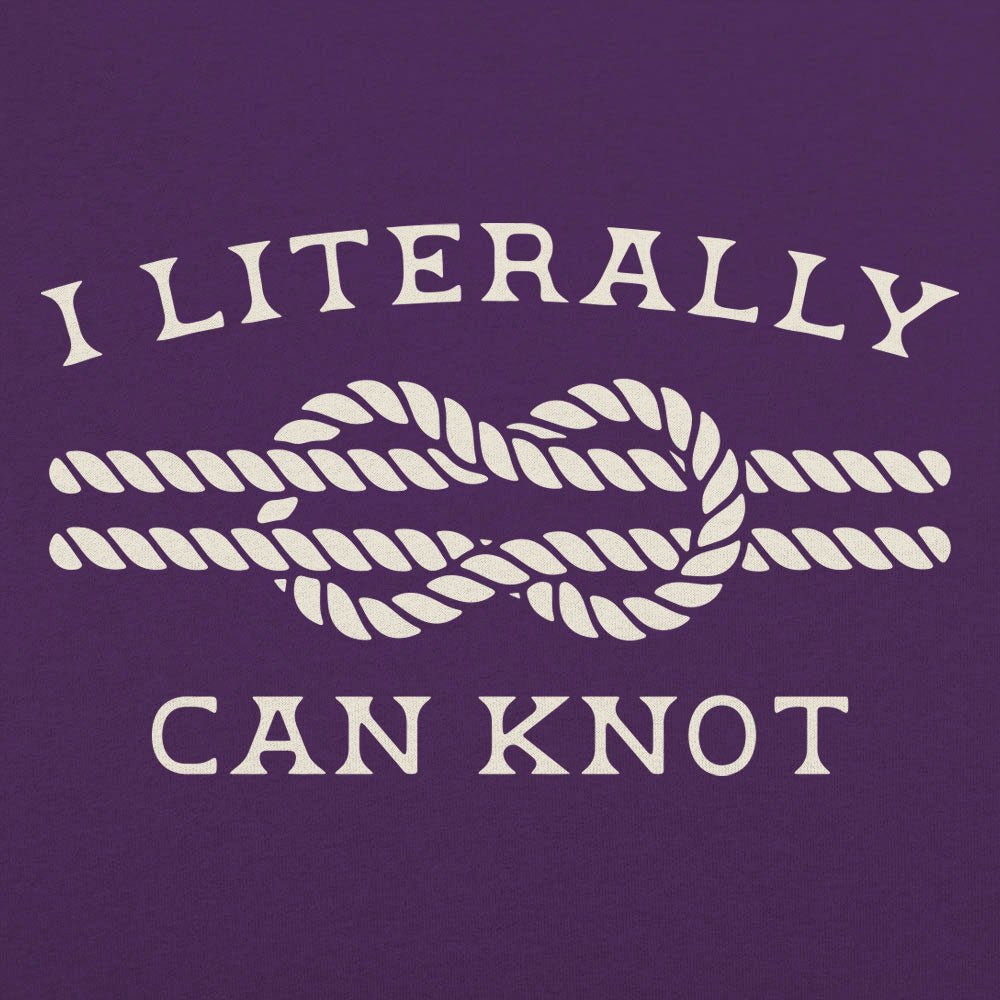 I Literally Can Knot Nautical Rope Knot Pun