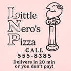 Little Nero's Pizza Delivery Logo