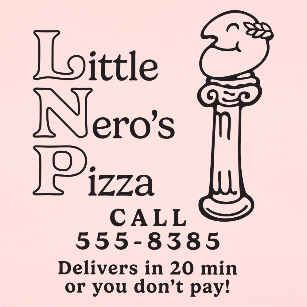 Little Nero's Pizza Delivery Logo