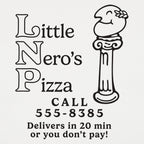 Little Nero's Pizza Delivery Logo
