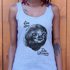 Live Slow Die Whenever Sloth Face