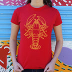 Lobster - Line Art Lobster Illustration