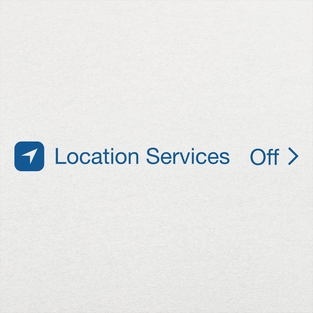 Location Services Off