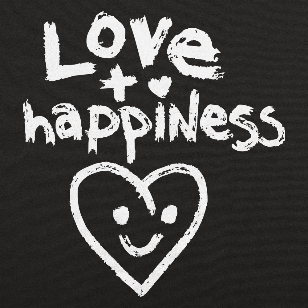 Love Plus Happiness Equals Smiling Heart