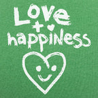 Love Plus Happiness Equals Smiling Heart