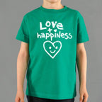 Love Plus Happiness Equals Smiling Heart