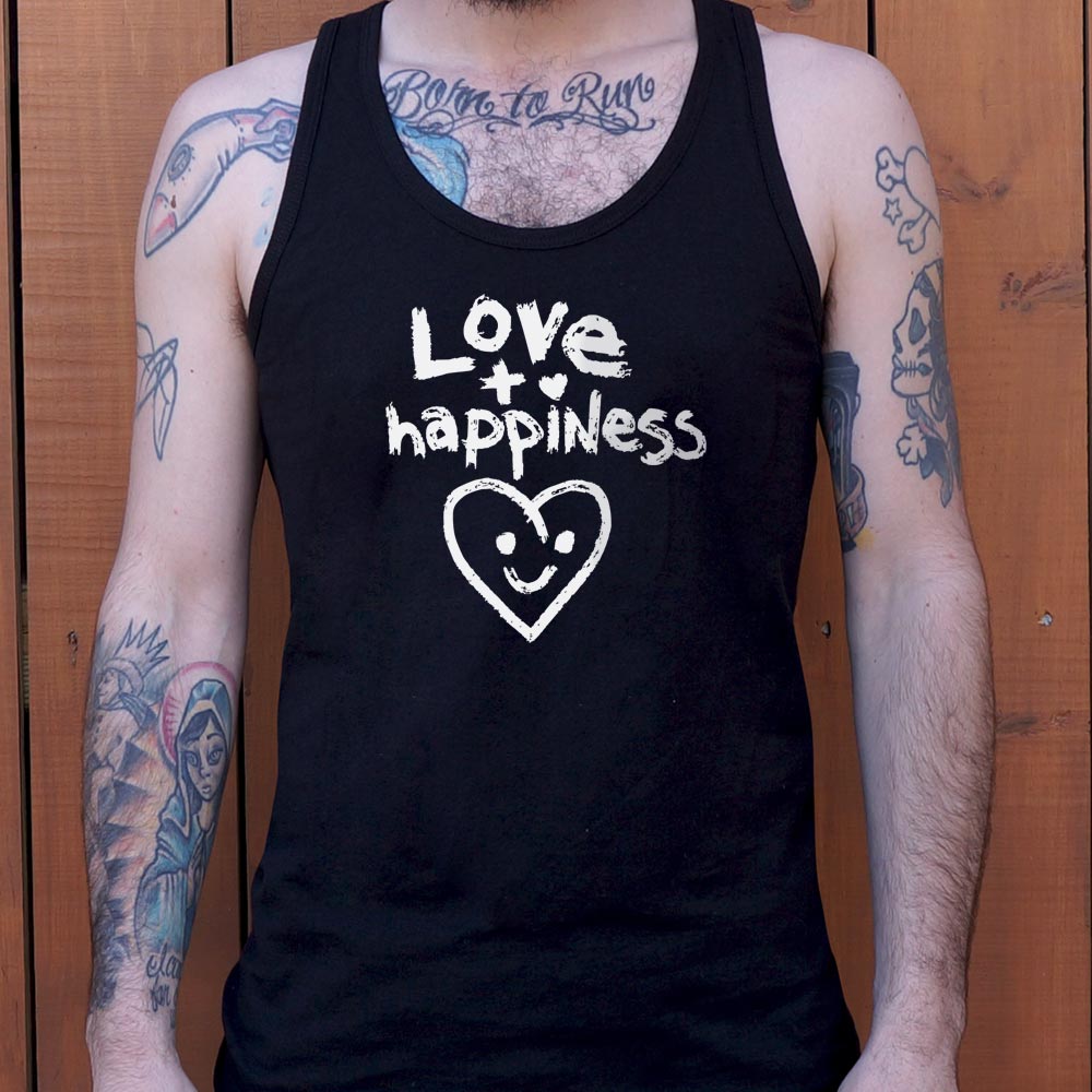 Love Plus Happiness Equals Smiling Heart