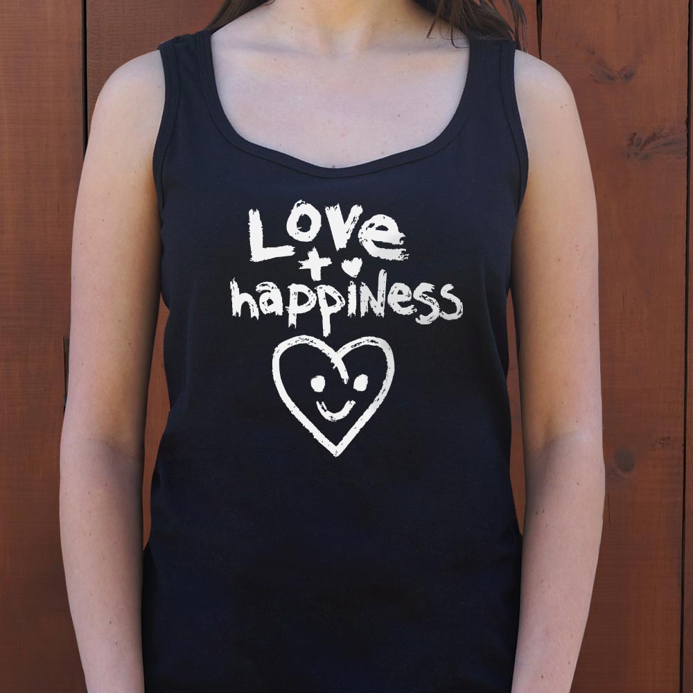 Love Plus Happiness Equals Smiling Heart