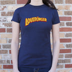 Loveburger Retro 90s Band Logo