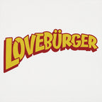 Loveburger Retro 90s Band Logo