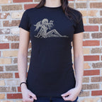 Lovecraft Mudflap Cthulhu Girl Silhouette