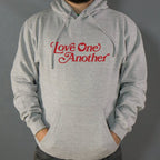 Love One Another Retro Heart Typography