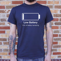 Low Battery Phone Icon Pun