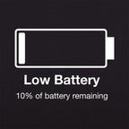 Low Battery Phone Icon Pun
