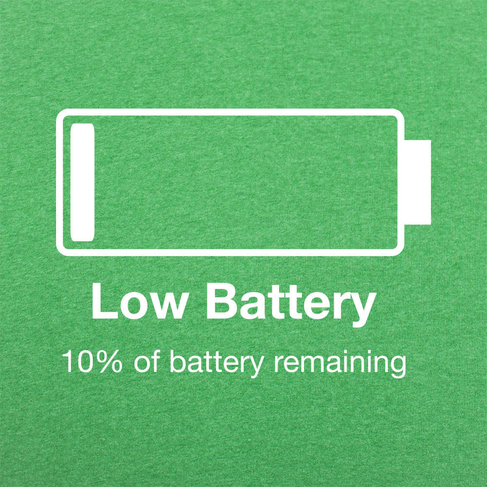Low Battery Phone Icon Pun