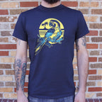 Tropical Macaw Parrot Graphic