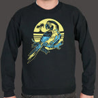 Tropical Macaw Parrot Graphic