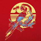 Tropical Macaw Parrot Graphic
