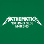 Mathematics Matters Heavy Metal Band Pun