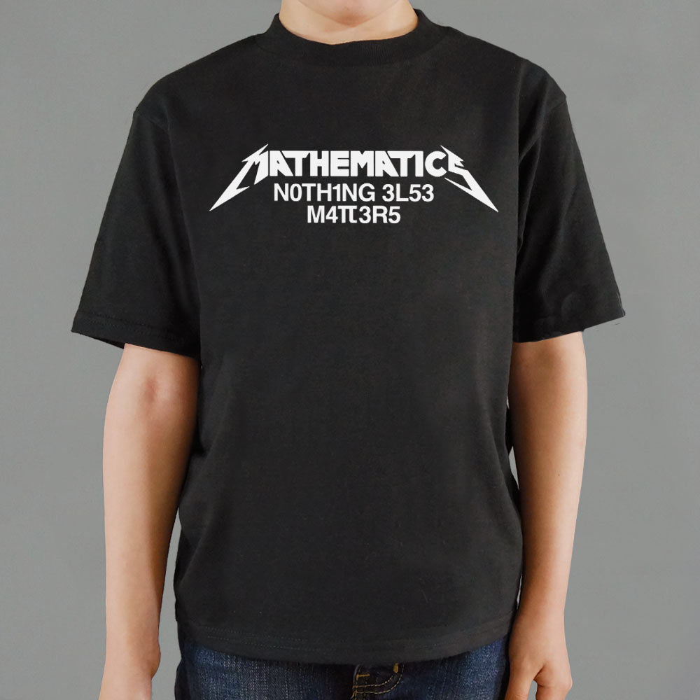 Mathematics Matters Heavy Metal Band Pun