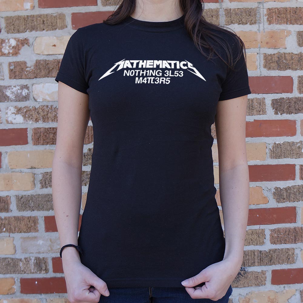 Mathematics Matters Heavy Metal Band Pun