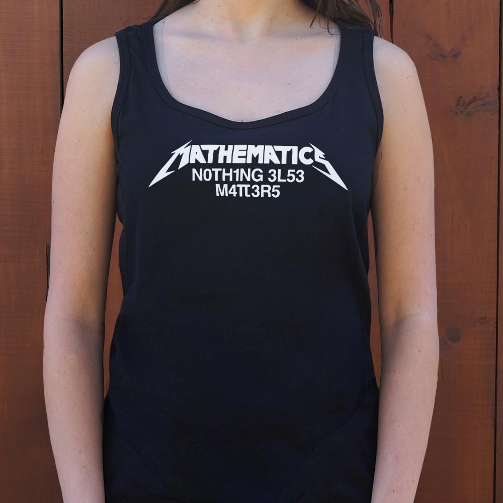 Mathematics Matters Heavy Metal Band Pun