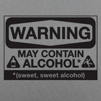 May Contain Alcohol Warning Sign