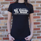May the Force Be Equal to Mass Times Acceleration