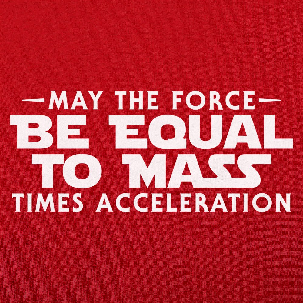 May the Force Be Equal to Mass Times Acceleration
