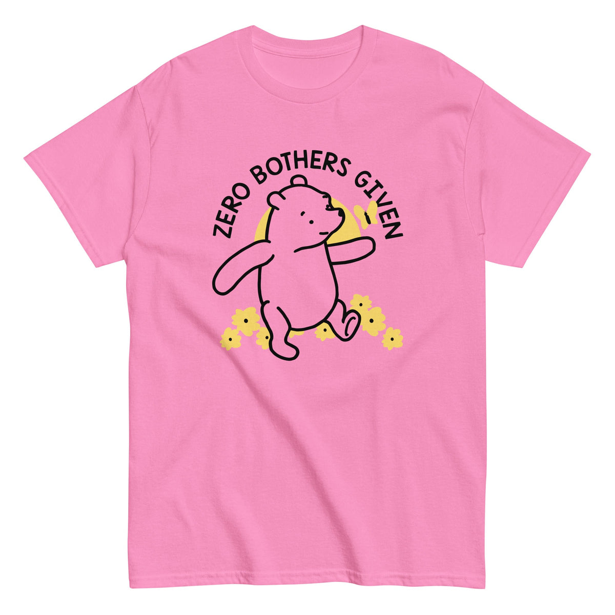 Zero Bothers Given Men's Classic Tee