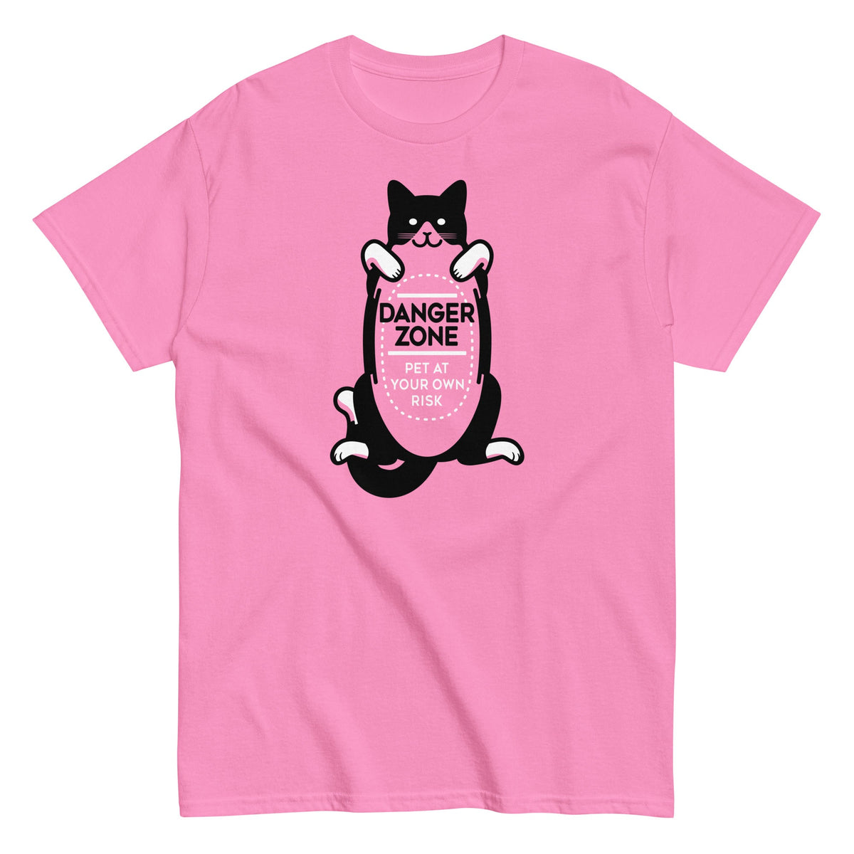 Cat Danger Zone Men's Classic Tee