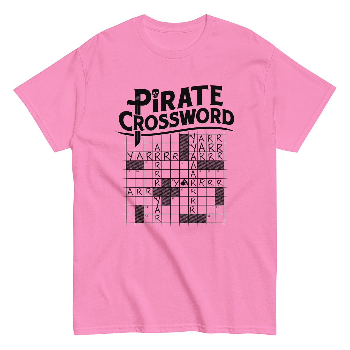 Pirate Crossword Men's Classic Tee