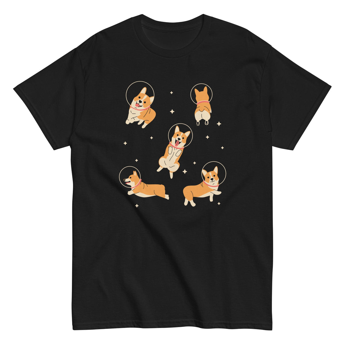 Corgis In Space Men's Classic Tee