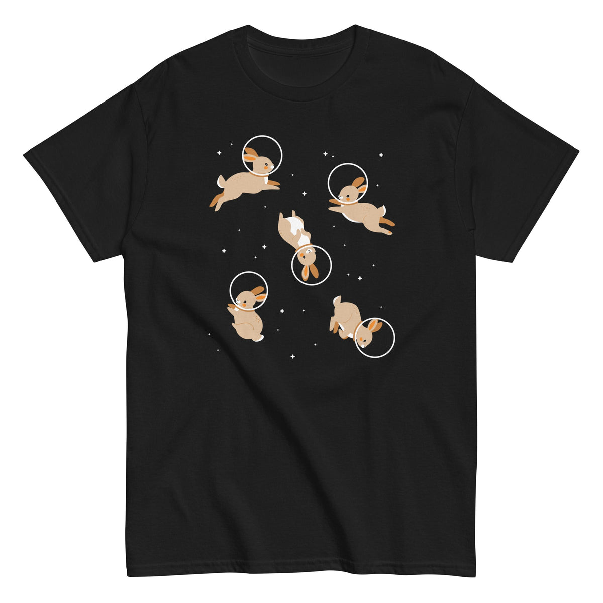 Bunnies In Space Men's Classic Tee