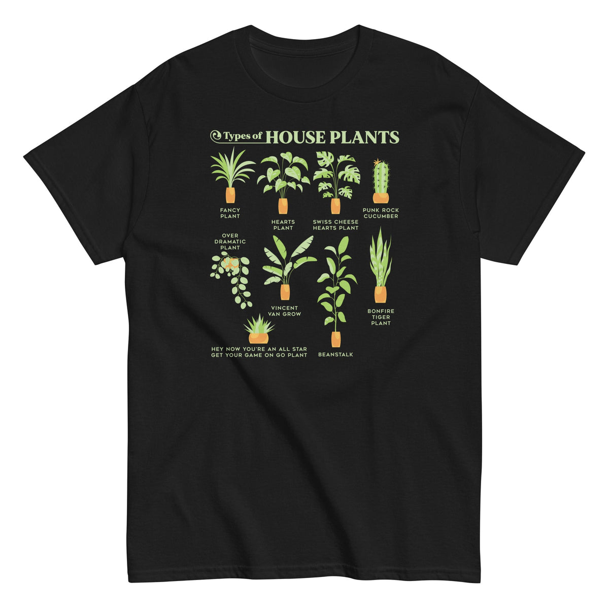 Types Of House Plants Men's Classic Tee