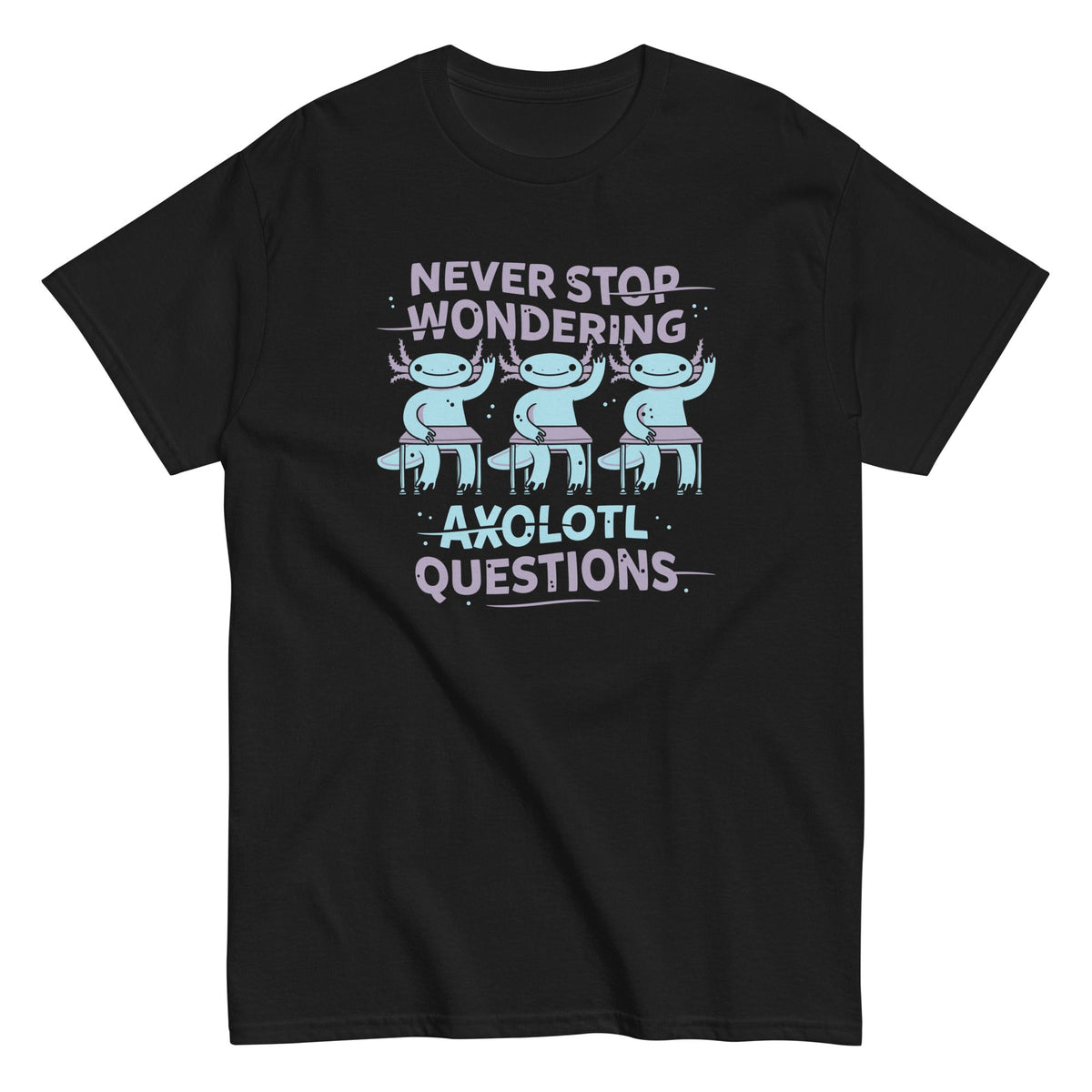 Axolotl Questions Men's Classic Tee